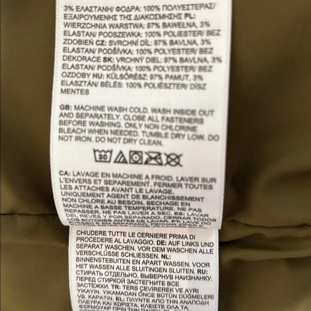 The North Face Windwall Mens Jacket, Size L, Gold with Brown Lining